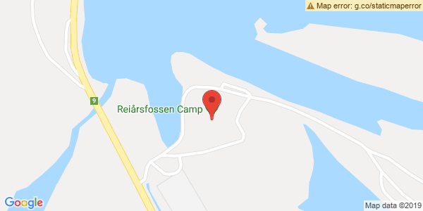 Map displaying event location