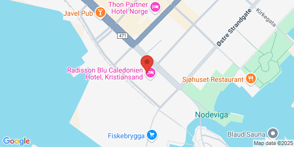 Map displaying event location