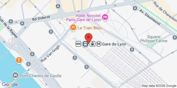 Map displaying event location