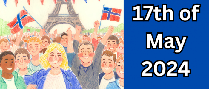 17.Mai feiring i Paris! ( National Day of Norway)