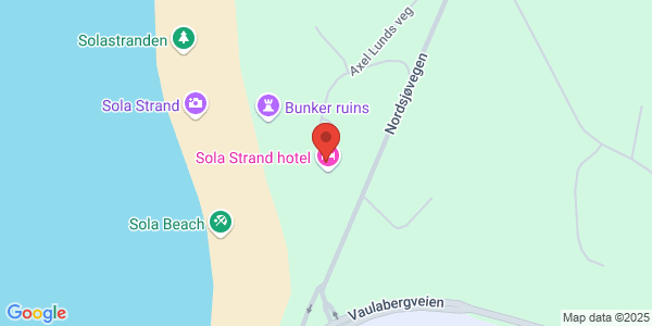 Map displaying event location