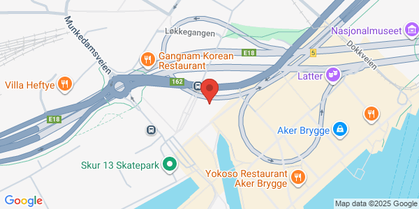 Map displaying event location