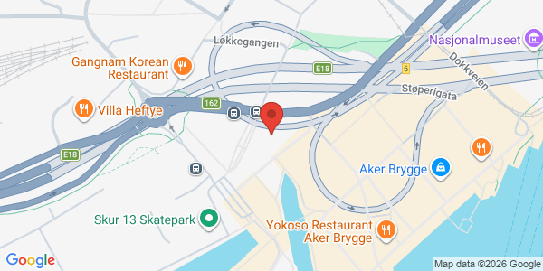 Map displaying event location