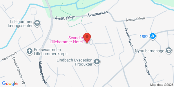 Map displaying event location