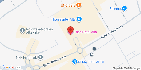 Map displaying event location