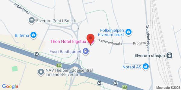 Map displaying event location