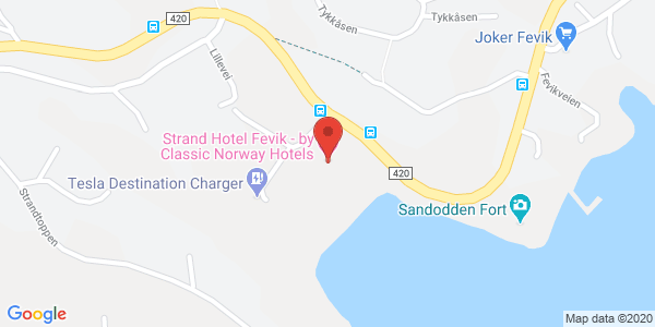 Map displaying event location