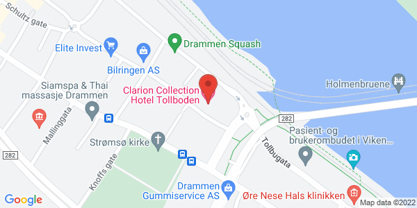 Map displaying event location