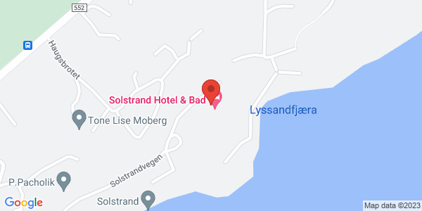 Map displaying event location