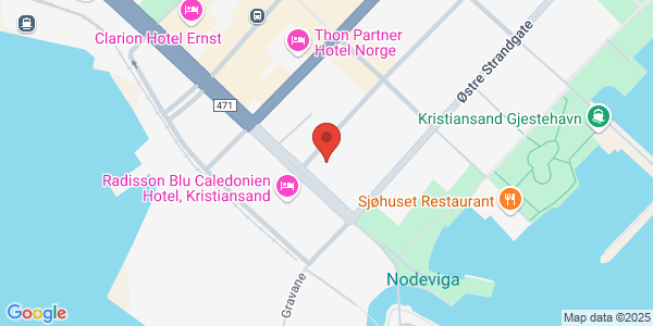 Map displaying event location