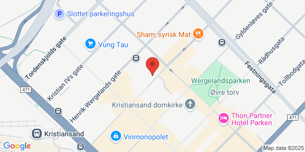 Map displaying event location