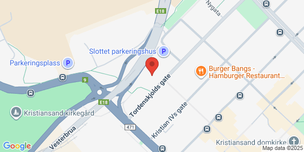 Map displaying event location