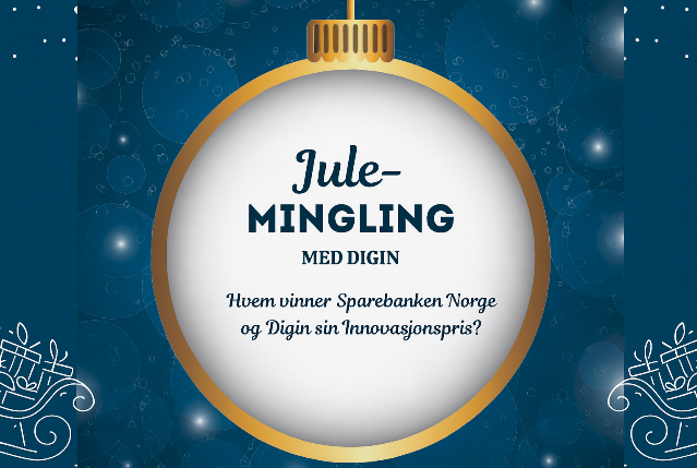 Julemingling med Digin og utdeling av Sparebanken Norge og Digin sin Innovasjonspris 2025