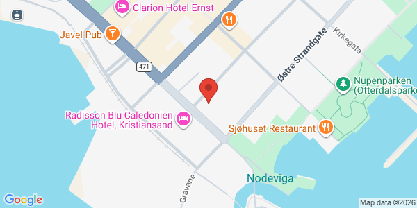 Map displaying event location