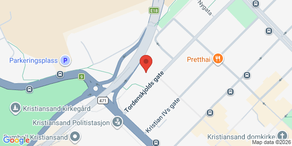 Map displaying event location