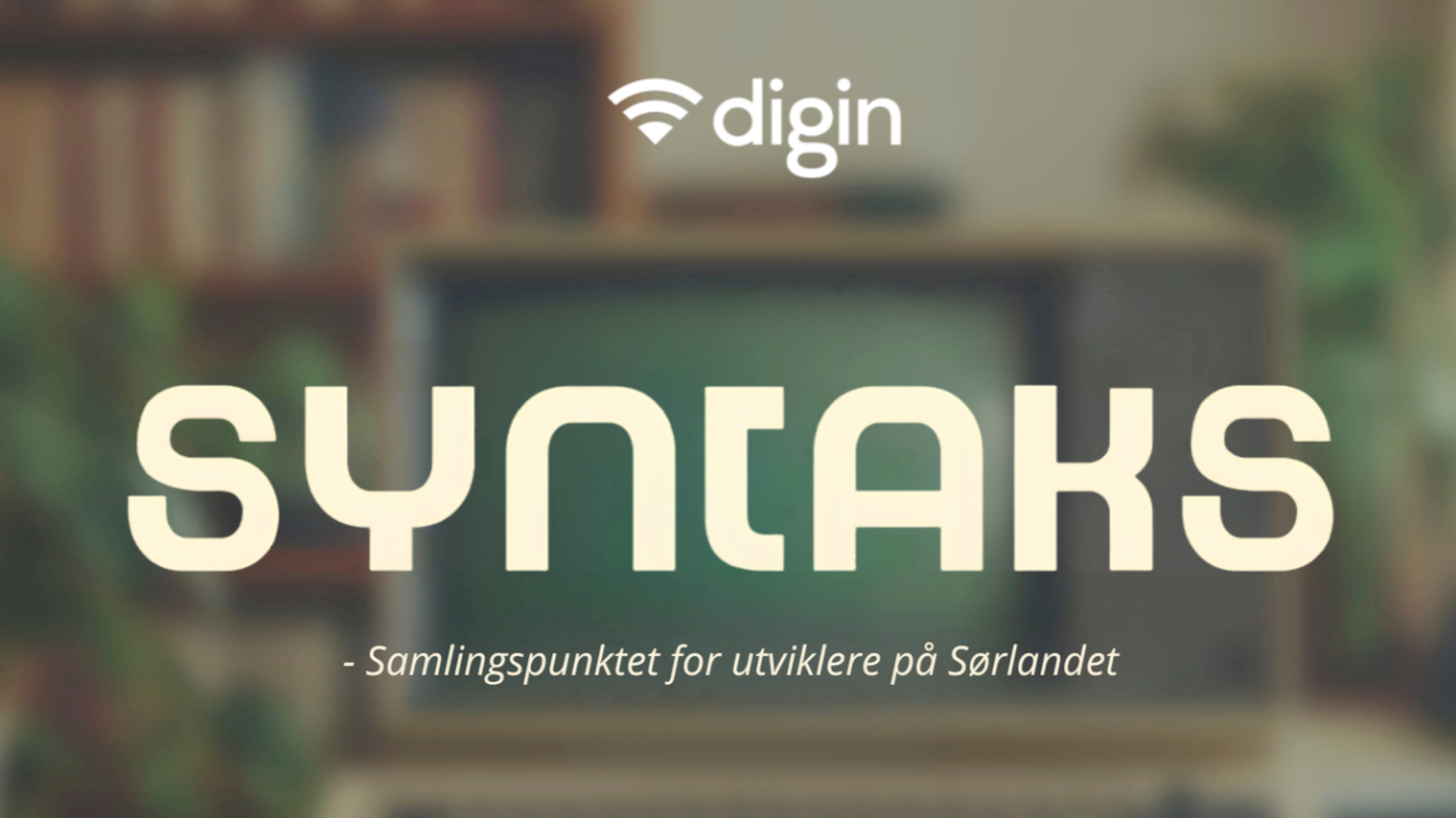 SYNTAKS 2027! – Samlingspunktet for utviklere på Sørlandet