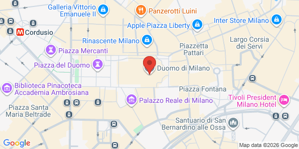 Map displaying event location