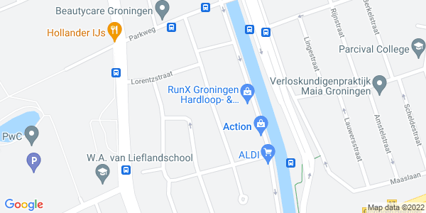 Map displaying event location