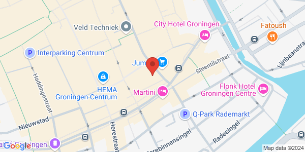 Map displaying event location
