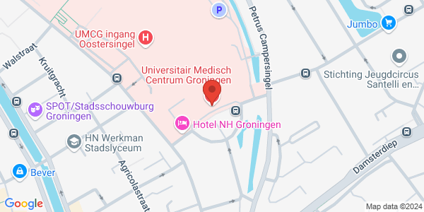 Map displaying event location