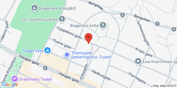 Map displaying event location