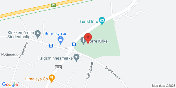Kart som viser hvor arrangementet foregår