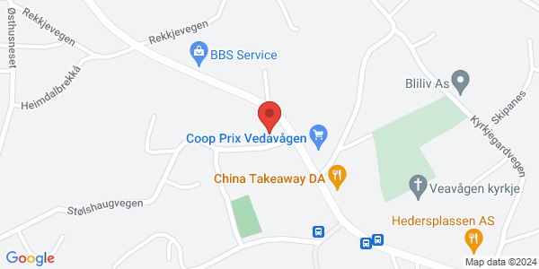 Map displaying event location