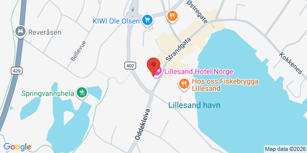 Map displaying event location