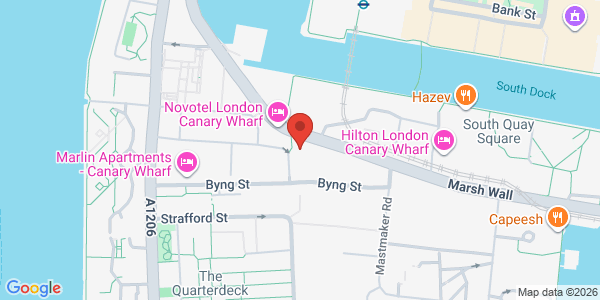 Map displaying event location