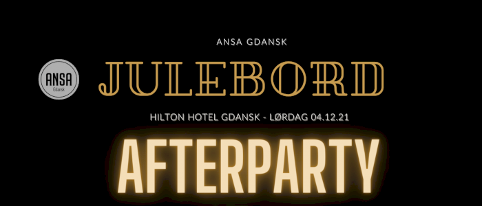 ANSA Gdansk - Julebord Afterparty