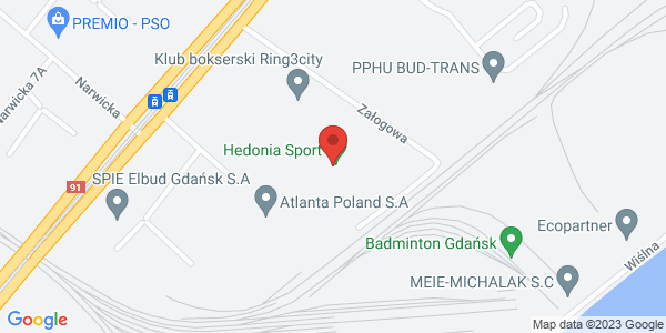 Map displaying event location