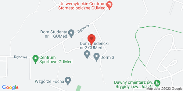 Map displaying event location