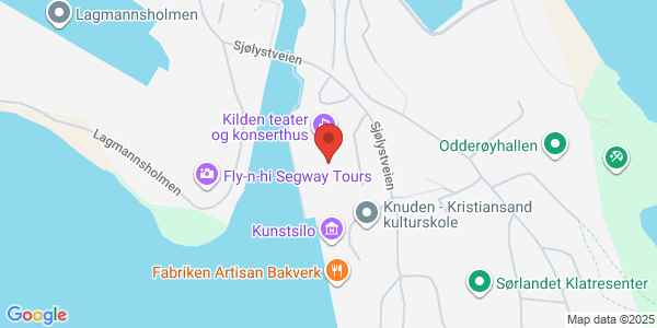 Map displaying event location