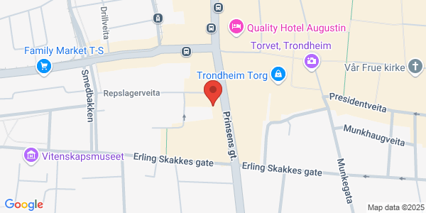Map displaying event location