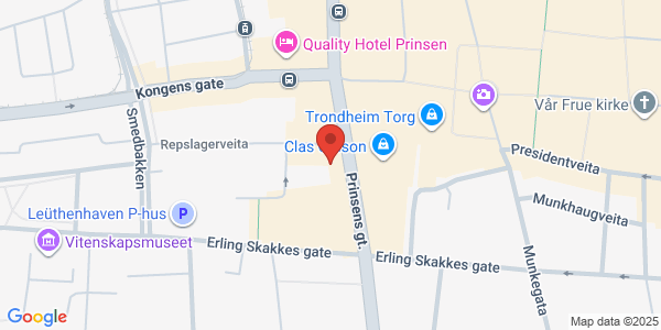 Map displaying event location