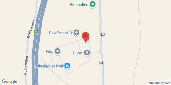 Map displaying event location