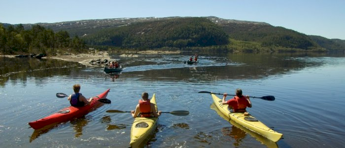 Friluftsleir i Åfjord