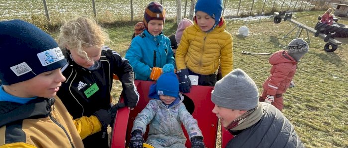 Barneleir på IMI-Stølen