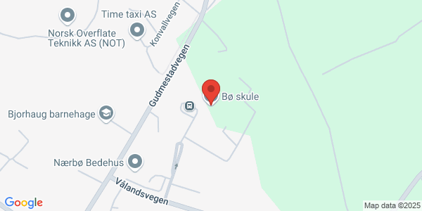 Map displaying event location