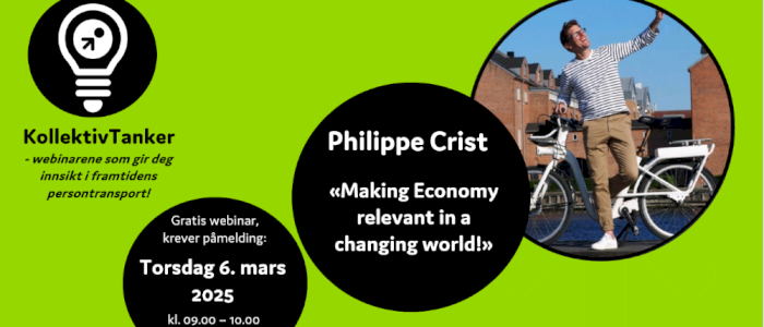 Webinar: Philippe Crist "Making Economics relevant in a changing world"