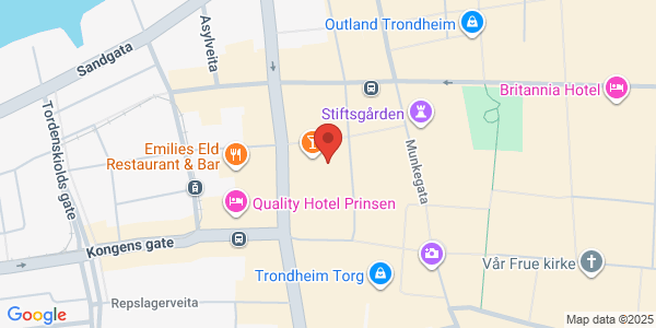 Map displaying event location