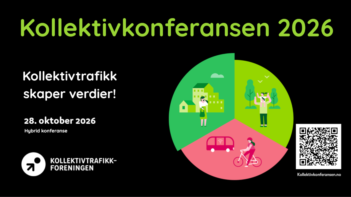 Kollektivkonferansen 2026 "Kollektivtransport skaper verdier!"