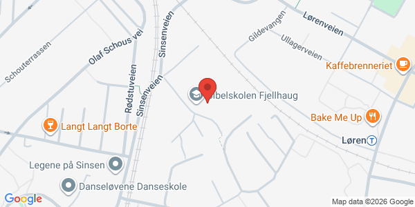 Kart som viser hvor arrangementet foregår