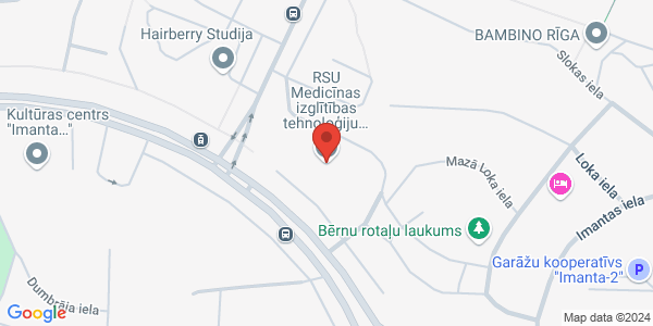 Map displaying event location