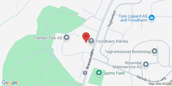 Kart som viser hvor arrangementet foregår