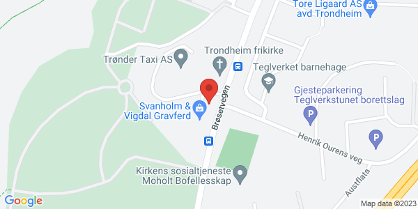 Map displaying event location