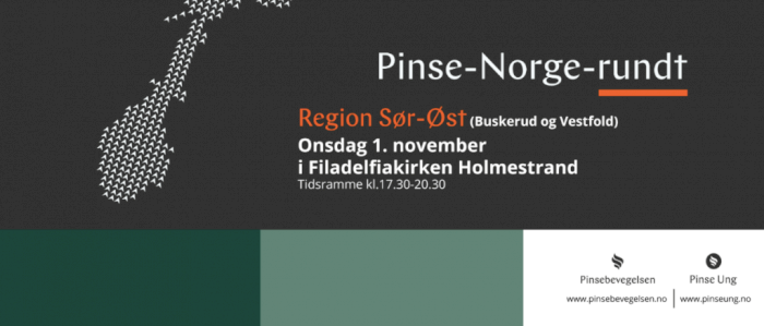 Pinse-Norge-rundt Region Sør-Øst (Buskerud og Vestfold)