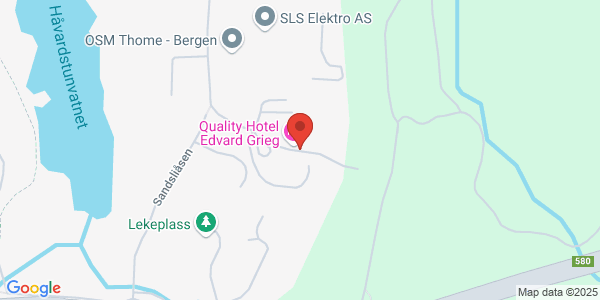 Map displaying event location