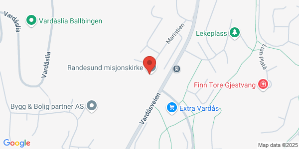 Map displaying event location
