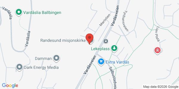 Map displaying event location